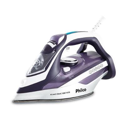Ferro a Seco e a Vapor Philco PFE Nano Ceramic Turbo Lilás 220V