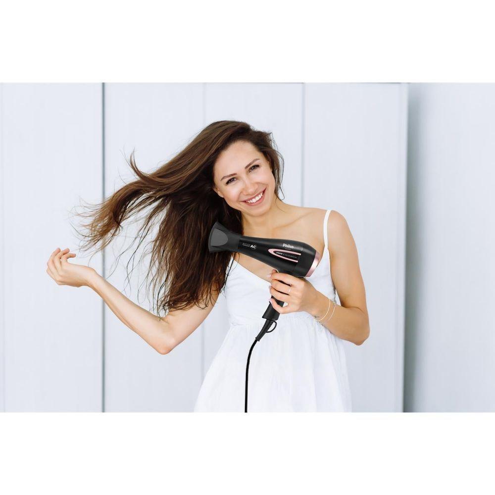 Secador De Cabelo Com íons Tourmaline 2100W Philco PSA3250 220V - 6