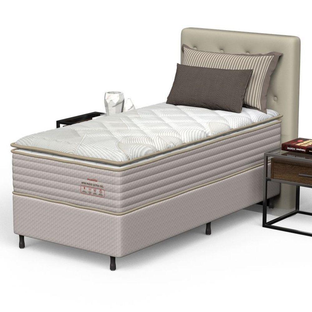 Conjunto Box Solteiro Mola Ensacada Prodormir New Paris - 2