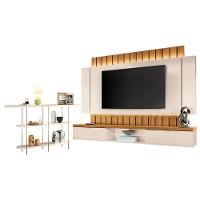 Home Suspenso Illusion 2.2 Cinamomo Off White E Aparador Infinity Off White- Hb Móveis - 1