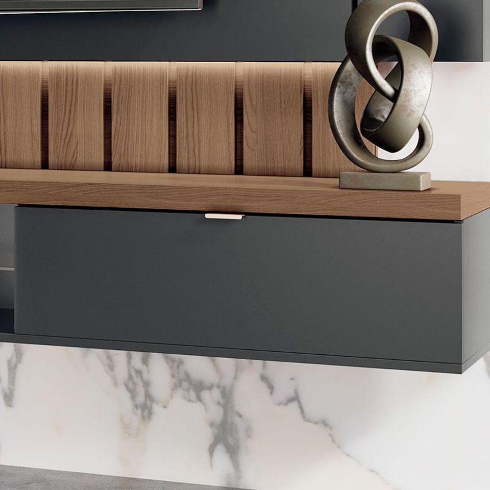 Home Suspenso Illusion 2.2 Preto Castanho - Hb Móveis - 3