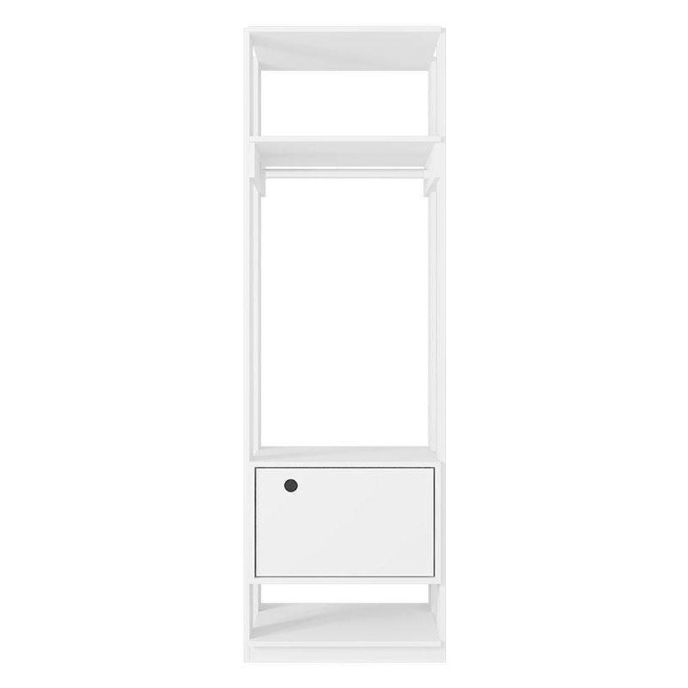 Guarda Roupa Modulado Titan Com Porta Branco - Móveis Leão - 3