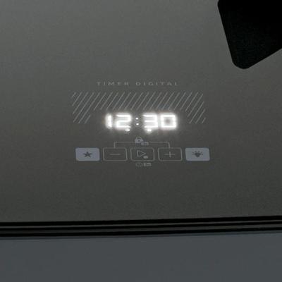 Fogão Dako 5 Bocas A Gas Supreme Timer Glass Titanium Bivolt