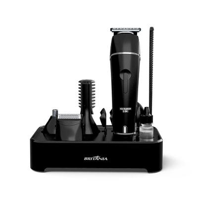 Aparador de Pelos Britânia BAP23 Multigroom 11 em 1 Lâmina Aço Inoxidável sem Fio Bivolt
