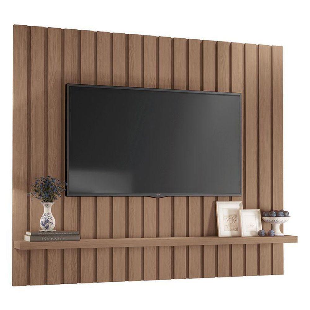 Painel Para Tv Link 1.6 Castanho – Hb Móveis - 1