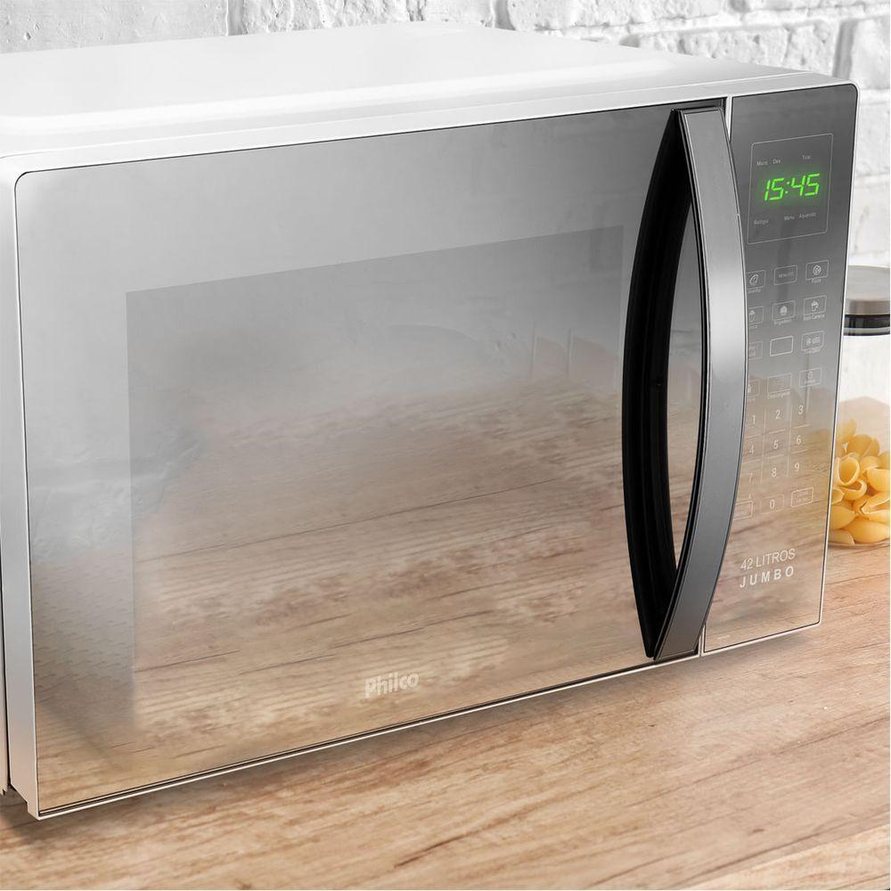 Micro-ondas 42L Philco Jumbo Múltiplas Funções 1560W PMO42EB 220V - 5