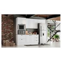 Cozinha Modulada Americana 4 Peças Branco Hp Com Tampo Calcare – Henn - 3