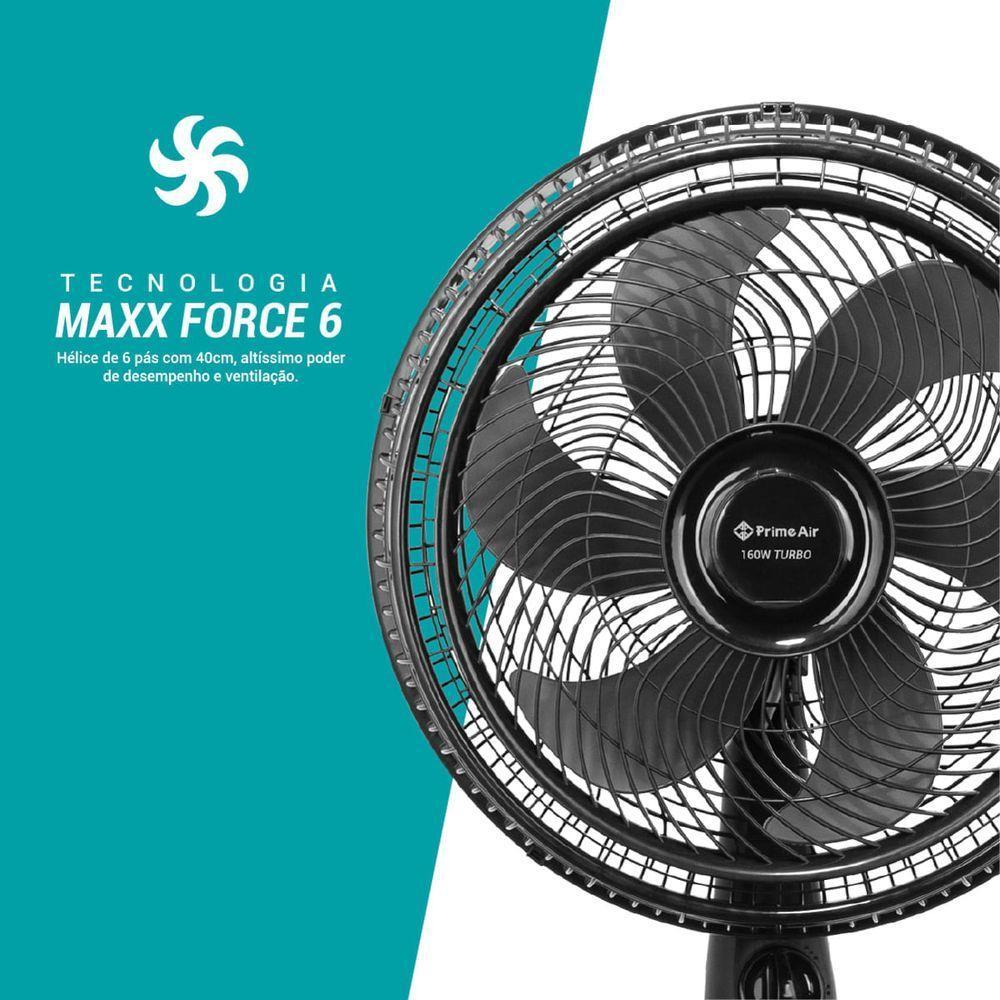 Ventilador De Coluna Prime Air Maxx Force 6 160W AVTE450 220V - 6