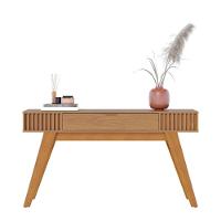 Rack Bancada Jurerê 1.8 Freijó Off White Matte Com Aparador Riviera Freijó – Colibri