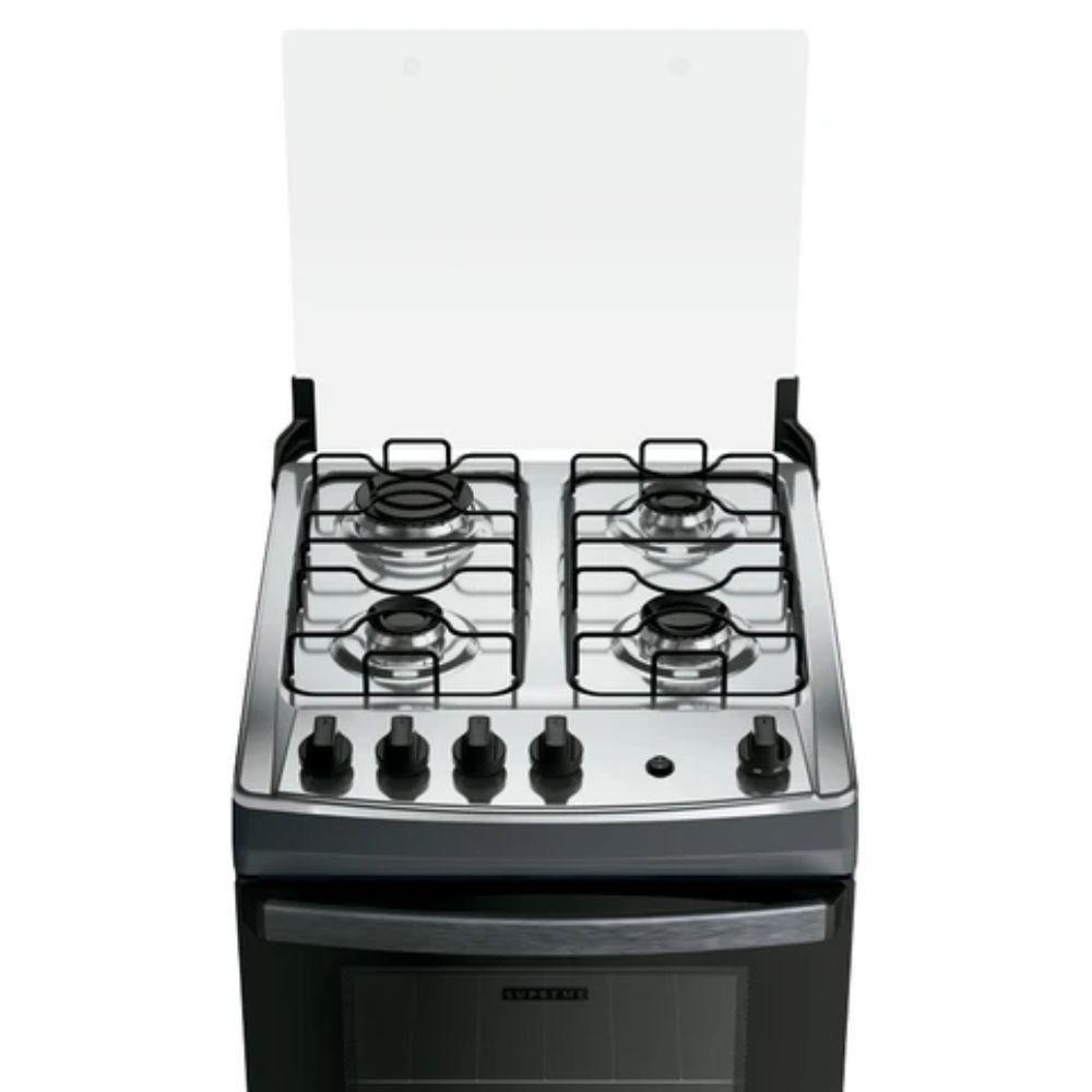 Fogão Dako 4 Bocas A Gas Supreme Mesa Inox Titanium Bivolt - 5