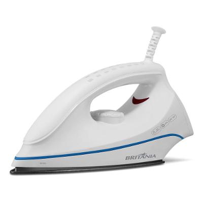 Ferro Seco Britânia BFS30 1250W com Base Antiaderente Branco 110V