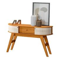 Rack Bancada Suspensa Algarve Com Aparador Estoril Cinamomo Off White – Madetec