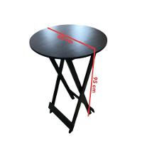 Mesa Bistrô Dobrável Preto - 4