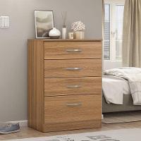 Cômoda Astral E Guarda Roupa Casal Venice 62480 Amendola Touch Off White - Demóbile - 3