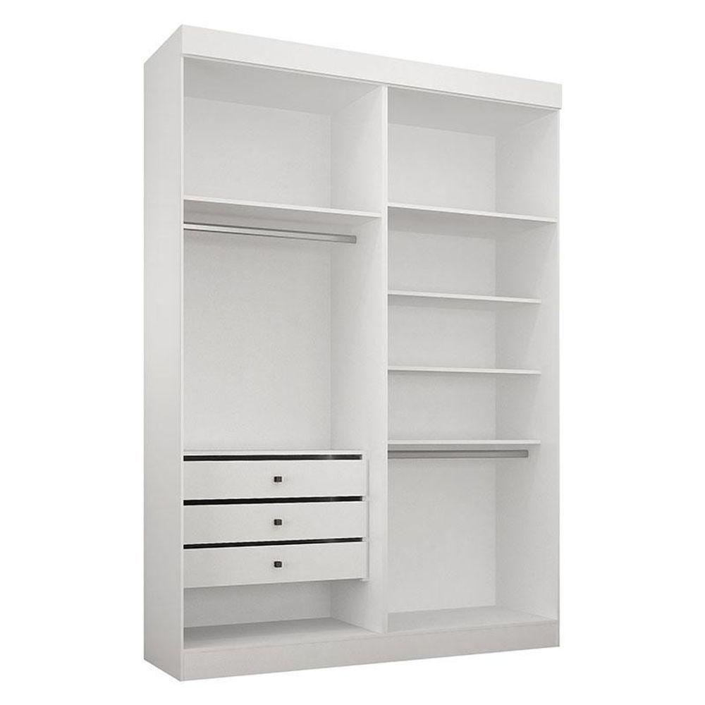 Modulo Orion 04 Portas Branco - Leifer Móveis - 2