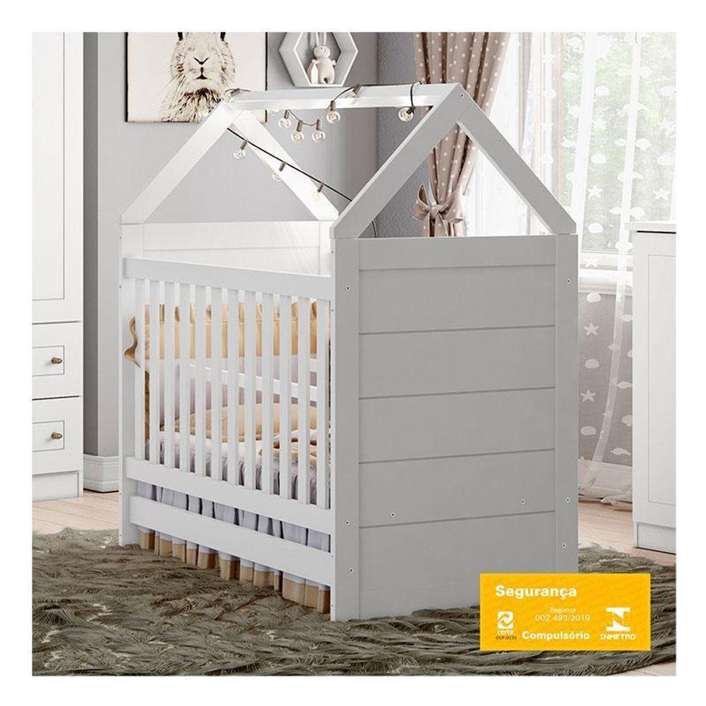 Berço Montessoriano Americano Branco Com Colchão Ortobom – Henn - 2