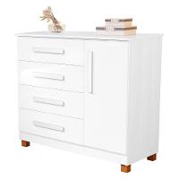 Cômoda Grécia Moderna Com Sapateira Lateral – 4 Gavetas Para Máxima Organização - 2