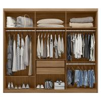 Cômoda Montevideu E Guarda Roupa Casal Venice 62080 Amendola Touch Off White - Demóbile - 5