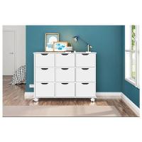 Nicho Organizador 9 Gavetas Branco Brilho - Qmovi - 2