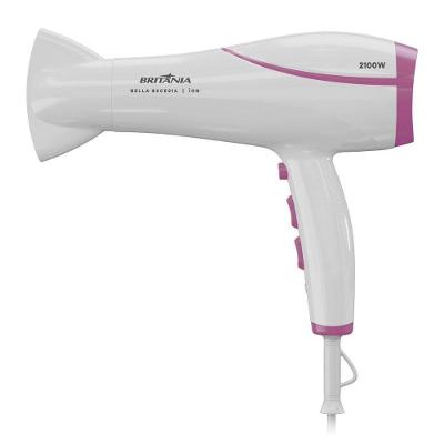 Secador de Cabelos Bella BSCE21A 2100W Tecnologia Tourmaline Britânia Bivolt