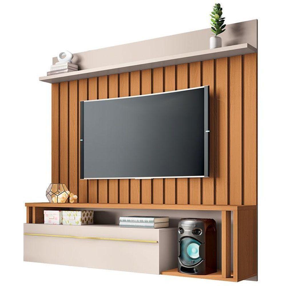 Home Suspenso Self Com Mesa De Centro Cadenza Cinamomo Off White - Hb Móveis - 2