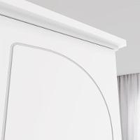 Guarda Roupa Casal Americano Prime 6 Portas 6 Gavetas Com Pés Branco Hp - Henn - 5