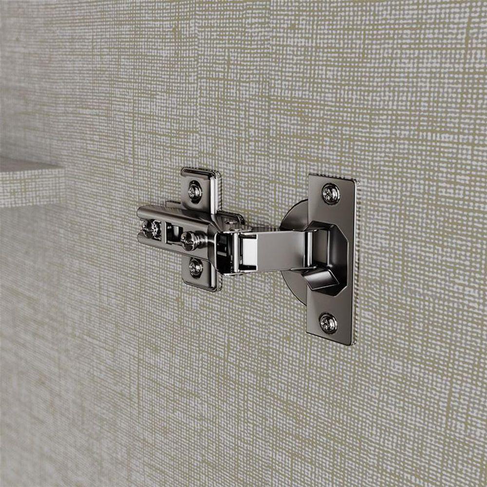 Guarda Roupa Casal Pétrus Ambiente 6 Portas 4 Gavetas Com Pés Nature Off White - Henn - 6