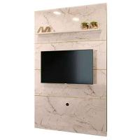 Estante Home Theater Com Bancada Frizz Premium Calacata Off White – Madetec - 3