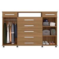 Cômoda London E Guarda Roupa Casal Dalila 32211pe Amendola Off White Flex Com Pés - Demóbile - 3