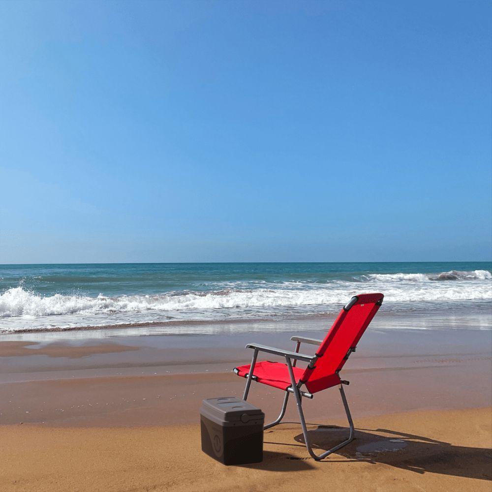 Caixa Térmica Cooler 7,5 Litros Com Alça Preta - Unitermi - 2