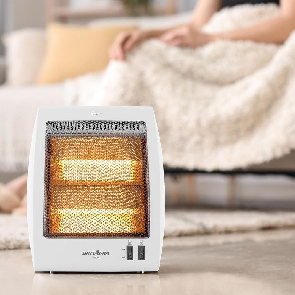 Aquecedor Britânia 2 Níveis De Potência 800W AB800B 220V - 7
