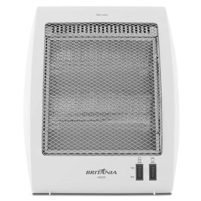 Aquecedor Elétrico Halógeno AB800B 800W com Desligamento Automático Branco Britânia 220V