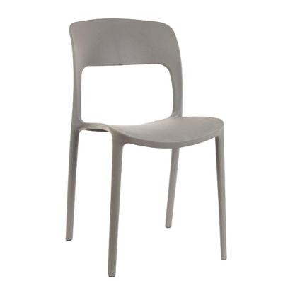 Cadeira De Design Nina Interior E Exterior - Cinza Cinza