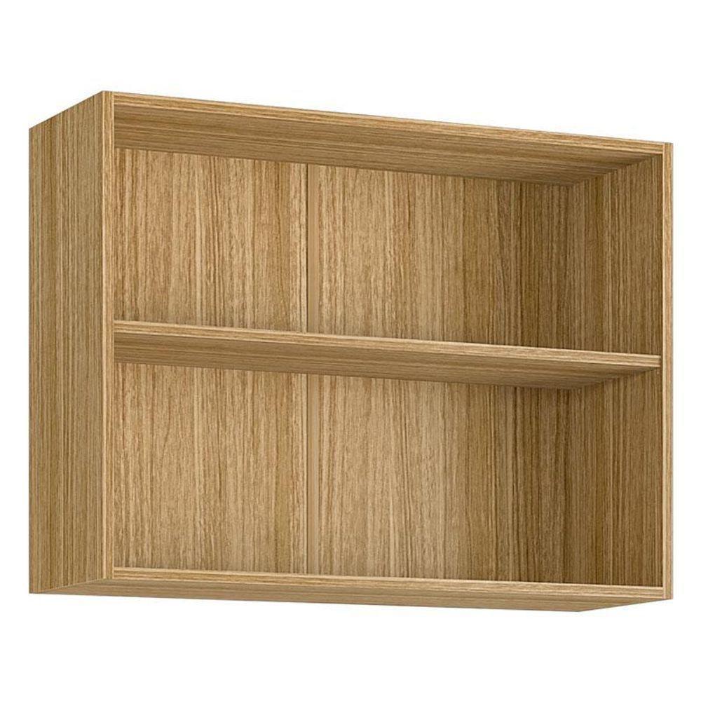 Armário Aéreo Ametista 2 Portas 80 Cm Freijó Supremo - Kits Paraná - 2