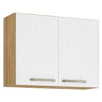 Armário Aéreo Ametista 2 Portas 80 Cm Freijó Supremo - Kits Paraná - 1