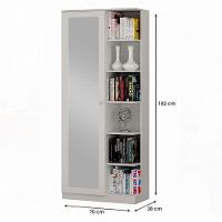 Armário Multiuso João Pessoa Branco - Valdemóveis - 3