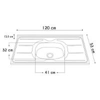 Armário De Cozinha Cp02 Com Pia 120cm Pérola Z34 Branco - Mpozenato - 5