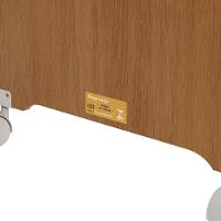 Mini Berço Moisés Trocador Com Colchão Multifuncional 5x1 Branco/freijó - 6