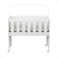 Mini Berço Moisés Trocador Com Colchão Multifuncional 5x1 Branco - 1