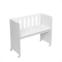 Mini Berço Moisés Trocador Com Colchão Multifuncional 5x1 Branco - 5