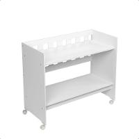 Mini Berço Moisés Trocador Com Colchão Multifuncional 5x1 Branco - 6