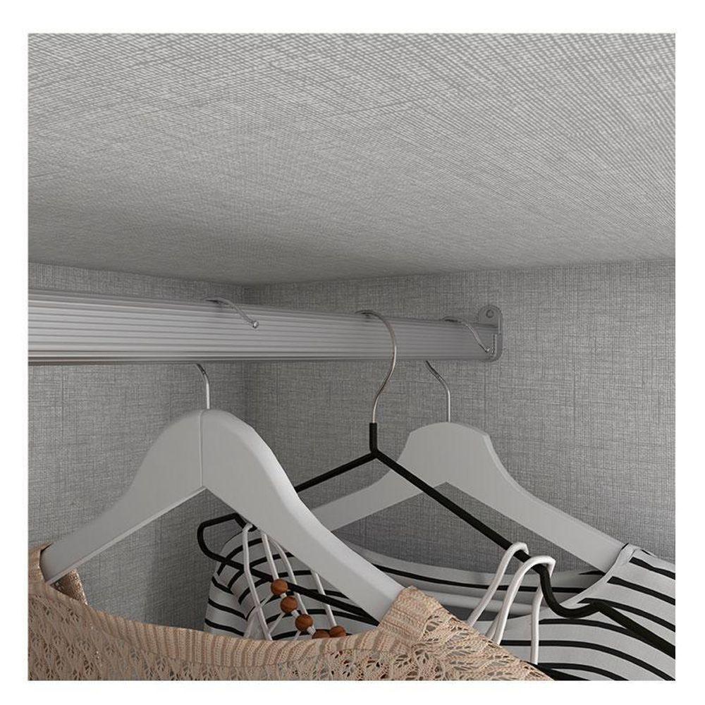 Berço Montessoriano E Guarda Roupa Infantil Mississipi 6 Portas Branco Hp Com Colchão Gazin - Henn - 8