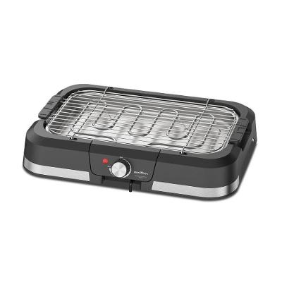 Churrasqueira Elétrica Portátil Britânia BCQ40 Menos Fumaça Preto 110V
