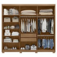 Cômoda Flora E Guarda Roupa Casal Venice 62580pe Amendola Touch Off White Com Pés - Demóbile - 5