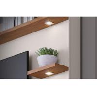 Estante Home Theater Ambiente Campeche Freijó Off White Matte - Colibri - 5