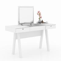 Penteadeira/Escrivaninha Com Espelho Cr35017 Branca - 4