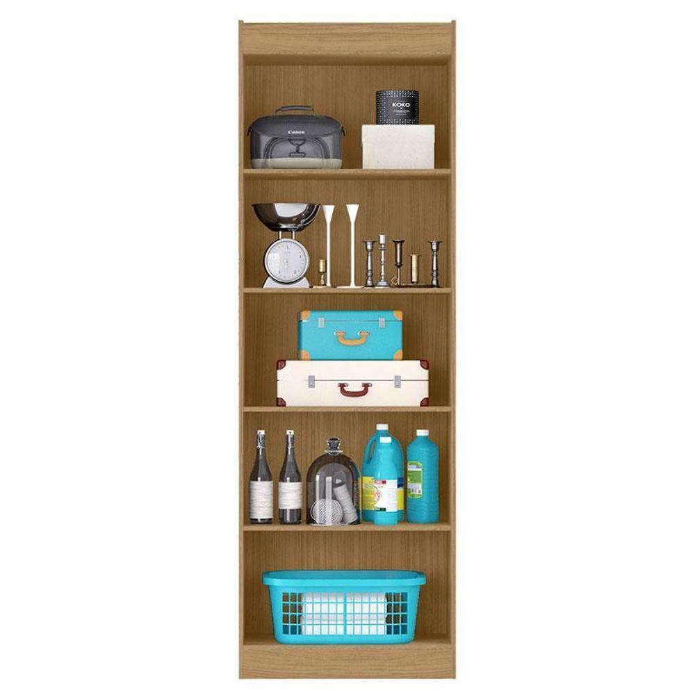 Guarda Roupa Casal Coimbra 2005138 Com Armário Multiuso New 2000191 E Cômoda 2014143 Atacama Off White - Aramóveis - 6