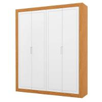 Guarda Roupa Infantil Tutto New 4 Portas Freijó Branco Soft - Matic - 1