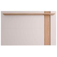 Painel Para Tv Suspenso Extensivo Ambiente Leme Off White Matte Freijó - Colibri - 1