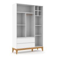 Quarto De Bebê Nature Clean 3 Portas Com Berço Unique Branco Soft Eco Wood E Colchão Gazin – Matic - 7
